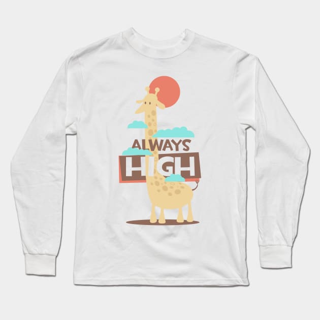 Always high Long Sleeve T-Shirt by NiceIO